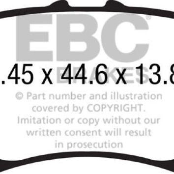 EBC DP32186C - EBCDP32186C - EBC 14+ Mazda 3 2.0 (Japan Build) Redstuff Rear Brake Pads - Shipped in Europe - Tuningsupply.com