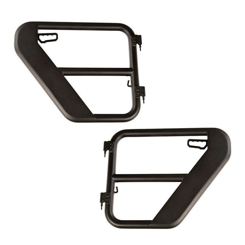 Rugged Ridge 11509.14 - RUG11509.14 - Rugged Ridge Fortis Rear Tube Doors 18-20 Jeep JL / 2020 JT - Shipped in Europe - Tuningsupply.com