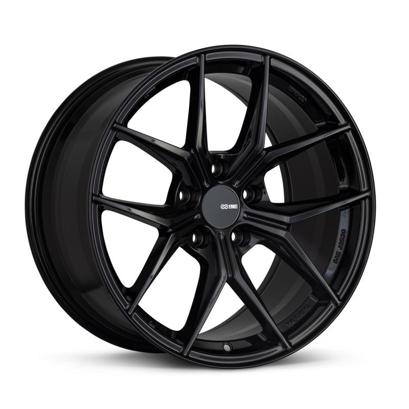Enkei 529-895-6538BK - ENK529-895-6538BK - Enkei TSR-X 18x9.5 38mm Offset 5x114.3 BP Gloss Black Wheel - Shipped in Europe - Tuningsupply.com