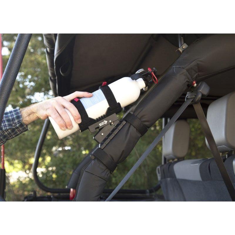 Rugged Ridge 11238.40 - RUG11238.40 - Rugged Ridge 76-20 Jeep Wrangler Elite Fire Extinguisher Holder - Shipped in Europe - Tuningsupply.com