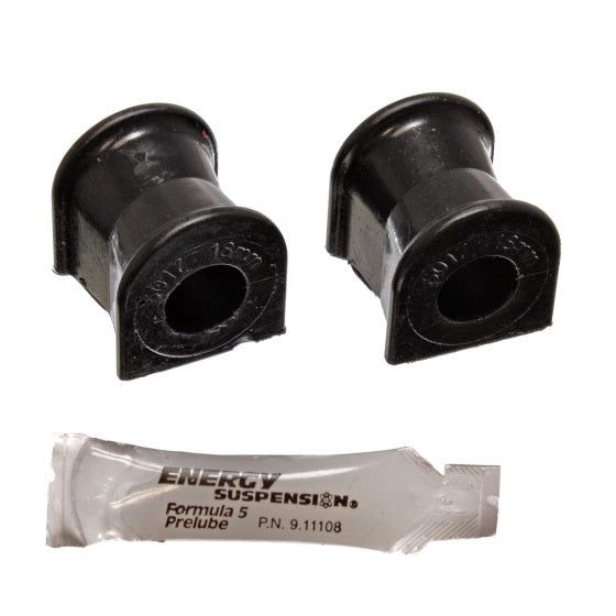 Energy Suspension 7.5101G - ENG7.5101G - Energy Suspension 70-78 Nissan 240Z/260Z/280Z Black 18mm Front Sway Bar Frame Bushings - Shipped in Europe - Tuningsupply.com