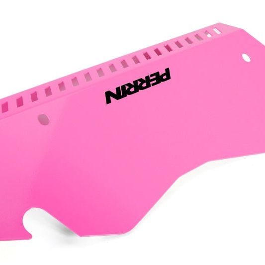 Perrin Performance PSP-ENG-153HP - PERPSP-ENG-153HP - PERRIN 22-25 Subaru WRX Pulley Cover - Hyper Pink (TALL - For Use w/o PERRIN AOS) - Shipped in Europe - Tuningsupply.com