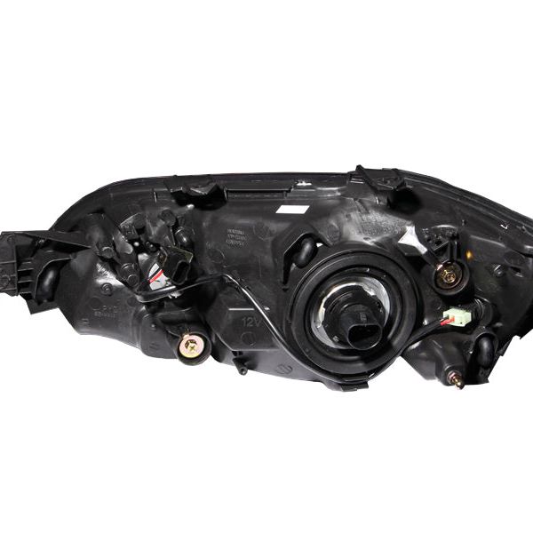 ANZO 121101 - ANZ121101 - ANZO 2002-2003 Mitsubishi Lancer Crystal Headlights Black - Shipped in Europe - Tuningsupply.com
