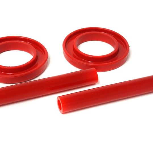 Energy Suspension 4.6102R - ENG4.6102R - Energy Suspension 83-04 Ford Mustang SVO Red Front Spring Upper & Lower Isolator Set - Shipped in Europe - Tuningsupply.com