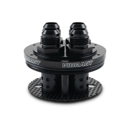 Vibrant 12787 - VIB12787 - Vibrant 4-Port Catch Can Lid Assembly - Shipped in Europe - Tuningsupply.com