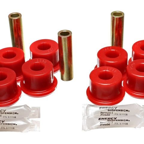 Energy Suspension 3.3188R - ENG3.3188R - Energy Suspension 04-06 Pontiac GTO Red Rear End Control Arm Bushing Set - Shipped in Europe - Tuningsupply.com