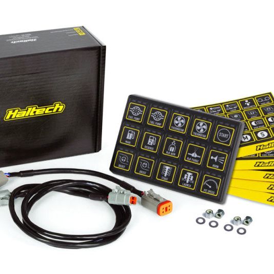 Haltech HT-011502 - HALHT-011502 - Haltech CAN Keypad 15 Button (3x5) - Shipped in Europe - Tuningsupply.com