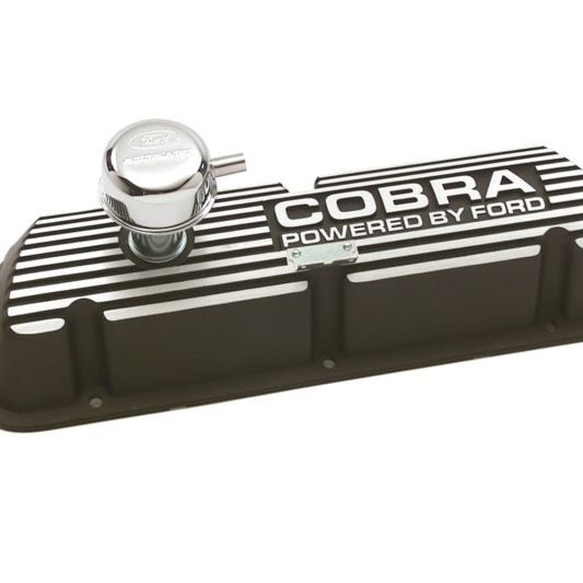 Ford Racing M-6582-A - FRPM-6582-A - Ford Racing Black Satin Valve Cover Cobra - Shipped in Europe - Tuningsupply.com