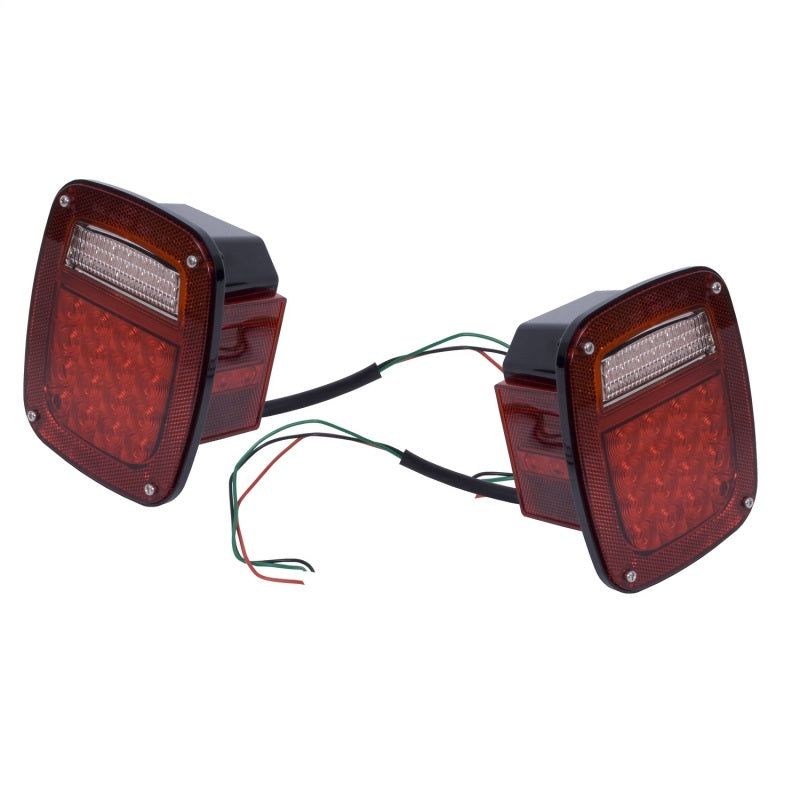 Rugged Ridge 12403.85 - RUG12403.85 - Rugged Ridge LED Tail Light Set 76-06 Jeep CJ Jeep Wrangler - Shipped in Europe - Tuningsupply.com