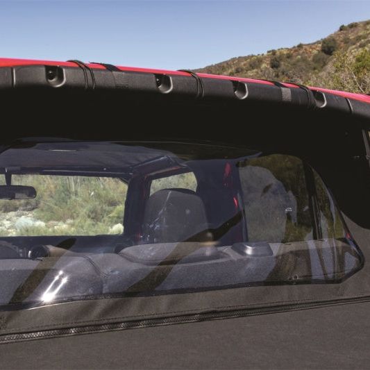 Rampage 990037 - RAM990037 - Rampage 2018-2019 Jeep Wrangler(JL) Unlimited Sport 4-Door Wind Breaker - Black - Shipped in Europe - Tuningsupply.com