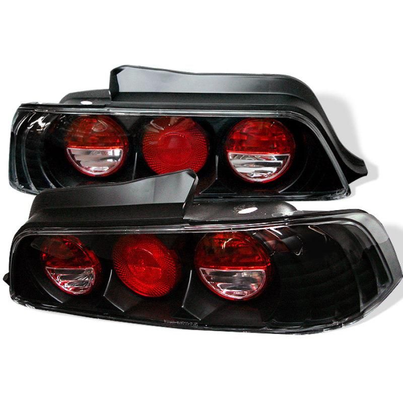 SPYDER 5005274 - SPY5005274 - Spyder Honda Prelude 97-01 Euro Style Tail Lights Black ALT-YD-HP97-BK - Shipped in Europe - Tuningsupply.com