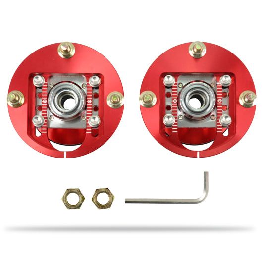 Pedders PED-581050 - PEDPED-581050 - Pedders 09-14 Chevrolet Camaro Adjustable Camber Plates - Shipped in Europe - Tuningsupply.com
