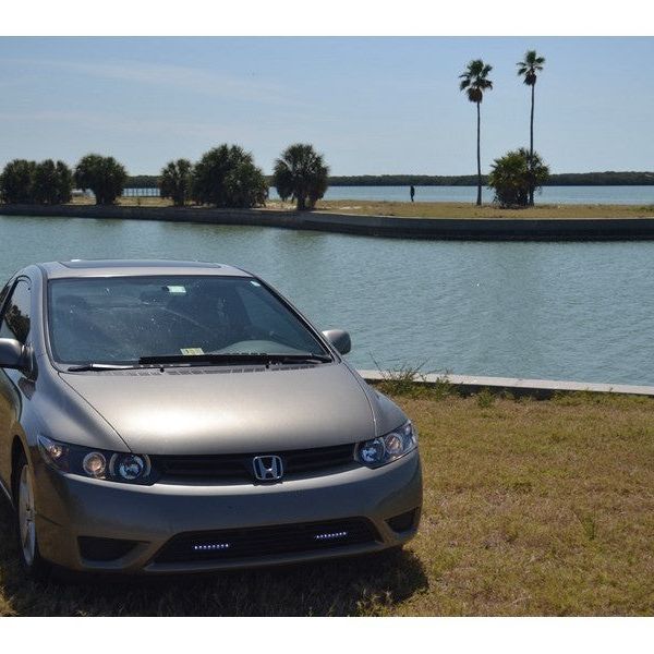 SPYDER 5010780 - SPY5010780 - Spyder Honda Civic 06-08 2Dr Projector Headlights LED Halo Black High H1 Low H1 PRO-YD-HC06-2D-HL-BK - Shipped in Europe - Tuningsupply.com