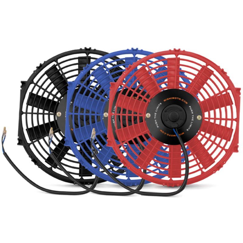 Mishimoto MMFAN-12RD - MISMMFAN-12RD - Mishimoto 12 Inch Red Electric Fan 12V - Shipped in Europe - Tuningsupply.com