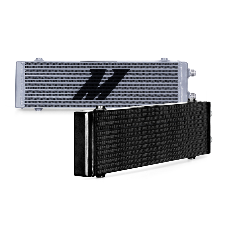 Mishimoto MMOC-DP-LBK - MISMMOC-DP-LBK - Mishimoto Universal Large Bar and Plate Dual Pass Black Oil Cooler - Shipped in Europe - Tuningsupply.com