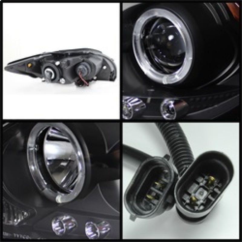SPYDER 5073303 - SPY5073303 - Spyder Scion TC 08-10 Projector Headlights LED Halo -Replaceable LEDs Blk PRO-YD-TTC08-HL-BK - Shipped in Europe - Tuningsupply.com