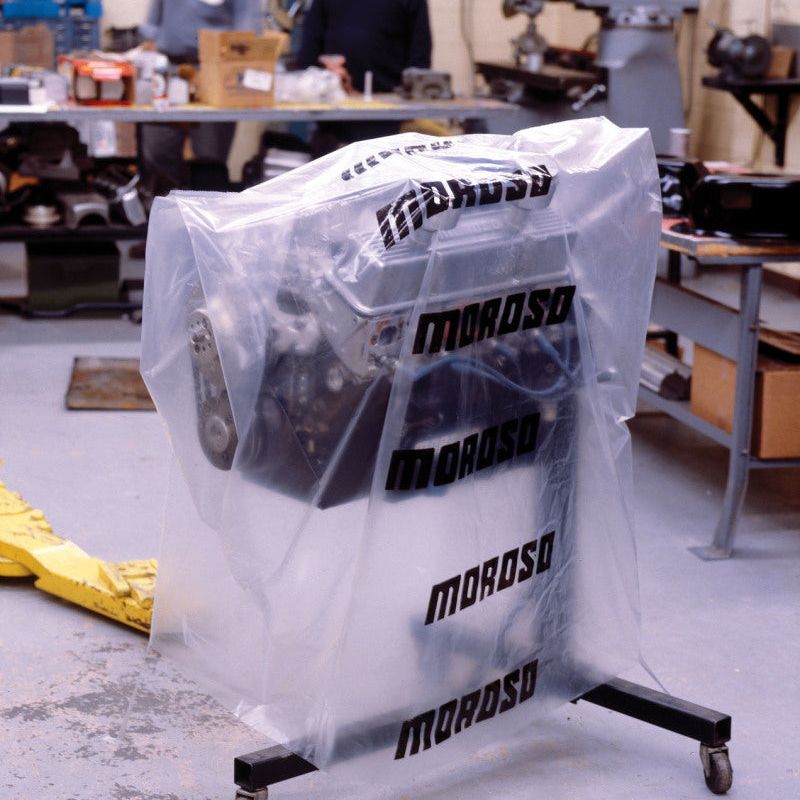Moroso 99400 - MOR99400 - Moroso Engine Storage Bag w/Logo - 47in Tall x 40in Wide x 19-1/2in Deep - Single - Shipped in Europe - Tuningsupply.com