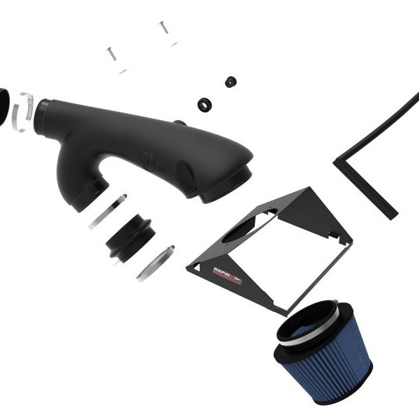 aFe 52-10010R - AFE52-10010R - aFe Rapid Induction Cold Air Intake System w/Pro 5R Filter 2021+ Ford F-150 V6-3.5L (tt) - Shipped in Europe - Tuningsupply.com