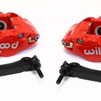 Wilwood 140-14026-R - WIL140-14026-R - Wilwood Narrow Superlite 4R Rear Caliper & Bracket Kit - Red 97-13 C5/C6 Corvette w/ OEM Rotors - Shipped in Europe - Tuningsupply.com