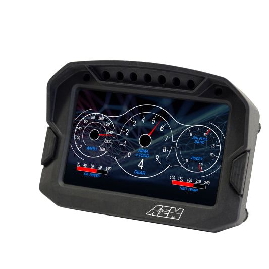 AEM 30-5602 - AEM30-5602 - AEM CD-5G Carbon Digital Dash Display w/ Interal 10Hz GPS & Antenna - Shipped in Europe - Tuningsupply.com