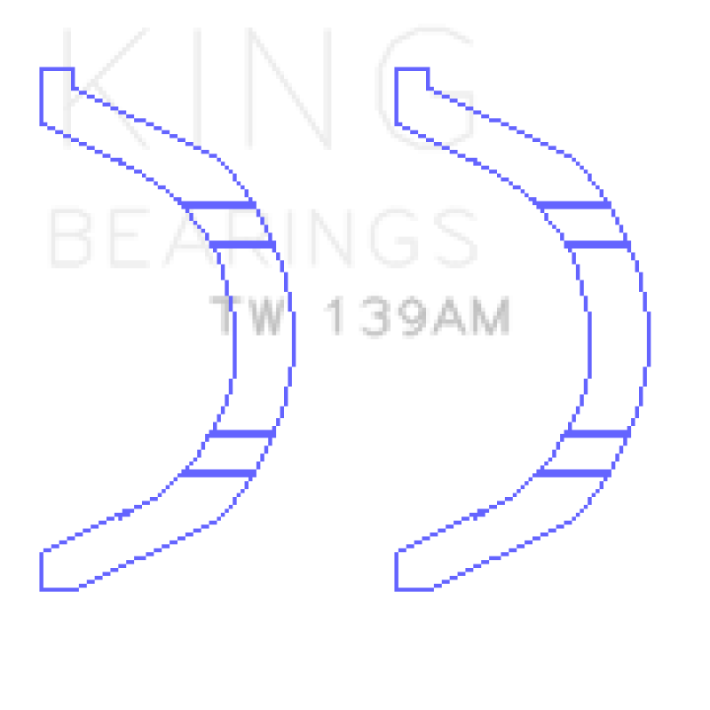 King Engine Bearings GTW139AM - KINGTW139AM - King Engine Bearings Nissan SR18/SR20 Thrust Washer Set - Shipped in Europe - Tuningsupply.com