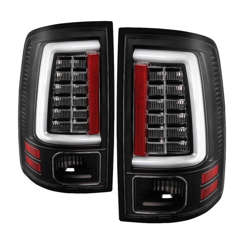 SPYDER 5085917 - SPY5085917 - Spyder Dodge Ram 09-18 LED Tail Lights - All Black ALT-YD-DRAM09V2-LED-BKV2 (Incandescent Only) - Shipped in Europe - Tuningsupply.com