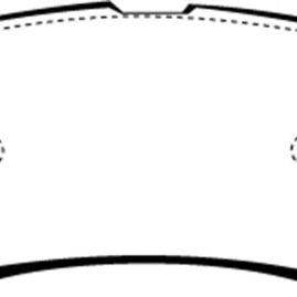 EBC DP61603 - EBCDP61603 - EBC 00-02 Ford Excursion 5.4 2WD Greenstuff Rear Brake Pads - Shipped in Europe - Tuningsupply.com