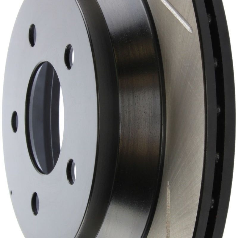 Stoptech 126.61046SR - STO126.61046SR - StopTech Power Slot 94-04 Ford Mustang Rear Right Slotted Rotor - Shipped in Europe - Tuningsupply.com