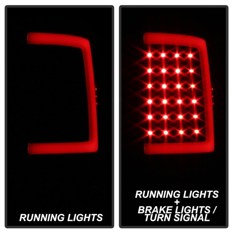 SPYDER 9041020 - SPY9041020 - xTune 13-18 Dodge Ram 1500 (LED Model Only) LED Tail Lights - Blk Smk (ALT-ON-DRAM13V2-LBLED-BSM) - Shipped in Europe - Tuningsupply.com