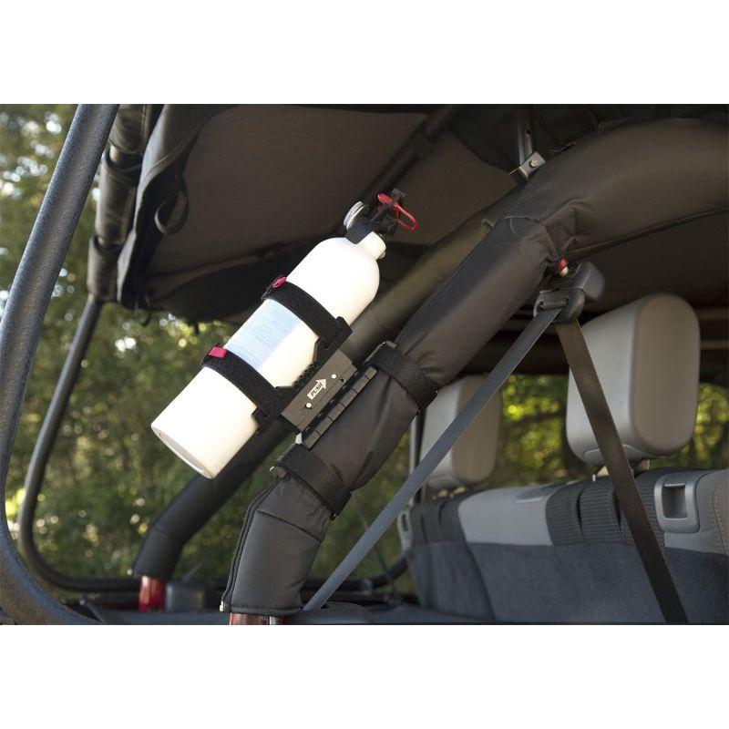 Rugged Ridge 11238.40 - RUG11238.40 - Rugged Ridge 76-20 Jeep Wrangler Elite Fire Extinguisher Holder - Shipped in Europe - Tuningsupply.com