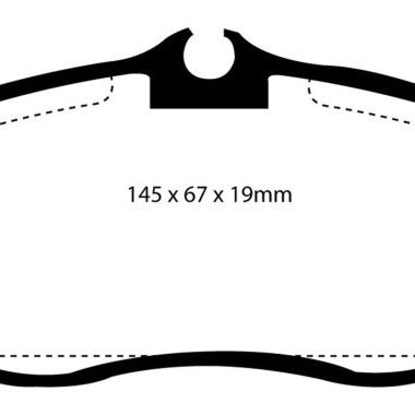 EBC DP61037 - EBCDP61037 - EBC 99-03 Land Rover Discovery (Series 2) 4.0 Greenstuff Front Brake Pads - Shipped in Europe - Tuningsupply.com
