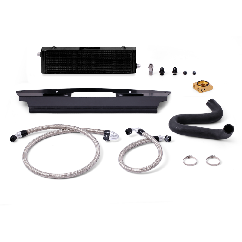 Mishimoto MMOC-MUS8-15TBK - MISMMOC-MUS8-15TBK - Mishimoto 2015+ Ford Mustang GT Thermostatic Oil Cooler Kit - Black - Shipped in Europe - Tuningsupply.com