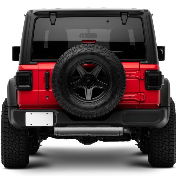 Raxiom J133942-JL - RAXJ133942-JL - Raxiom 18-22 Jeep Wrangler JL LED Tail Lights- Black Housing (Smoked Lens) - Shipped in Europe - Tuningsupply.com