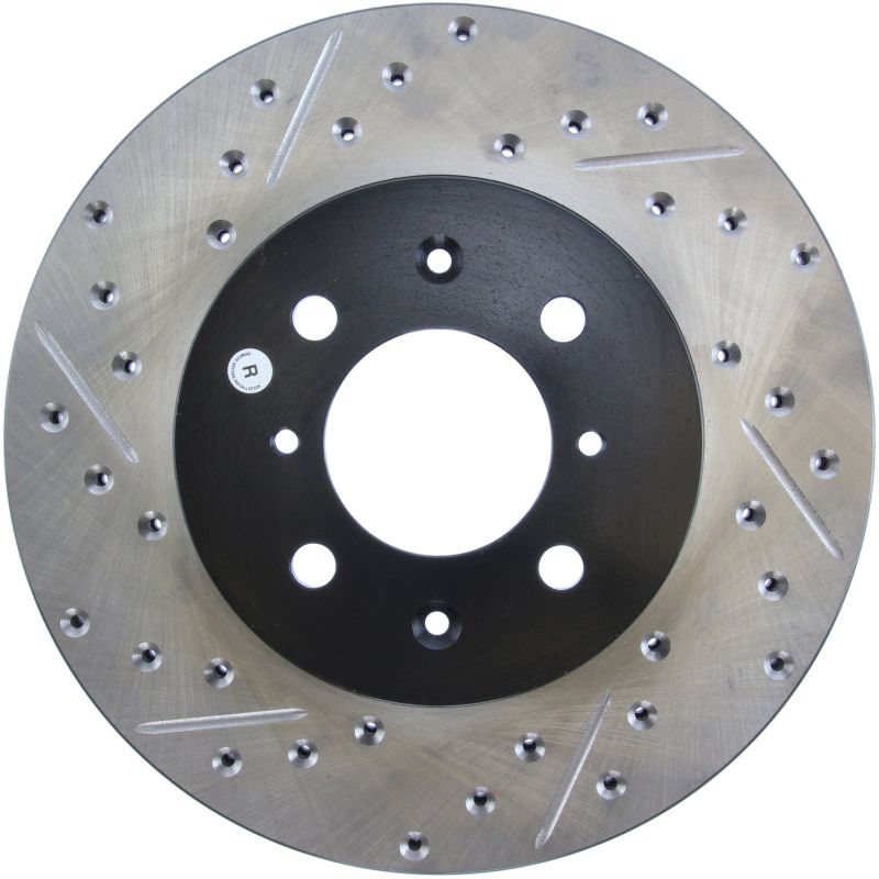 Stoptech 127.40021R - STO127.40021R - StopTech 90-01 Acura Integra (exc. Type R) / 01-05 Honda Civic / 07+ Honda Fit / 93-97 Del Sol VTEC - Shipped in Europe - Tuningsupply.com