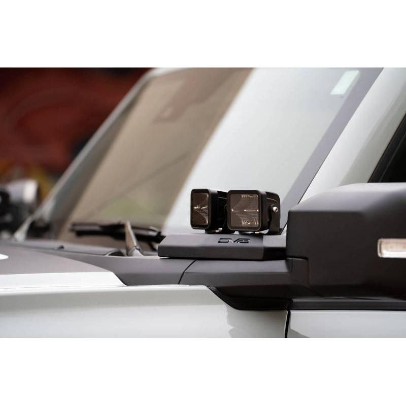 DV8 Offroad LBBR-02 - DVELBBR-02 - DV8 21-22 Ford Bronco A-Pillar Pod Light Mounts - Shipped in Europe - Tuningsupply.com