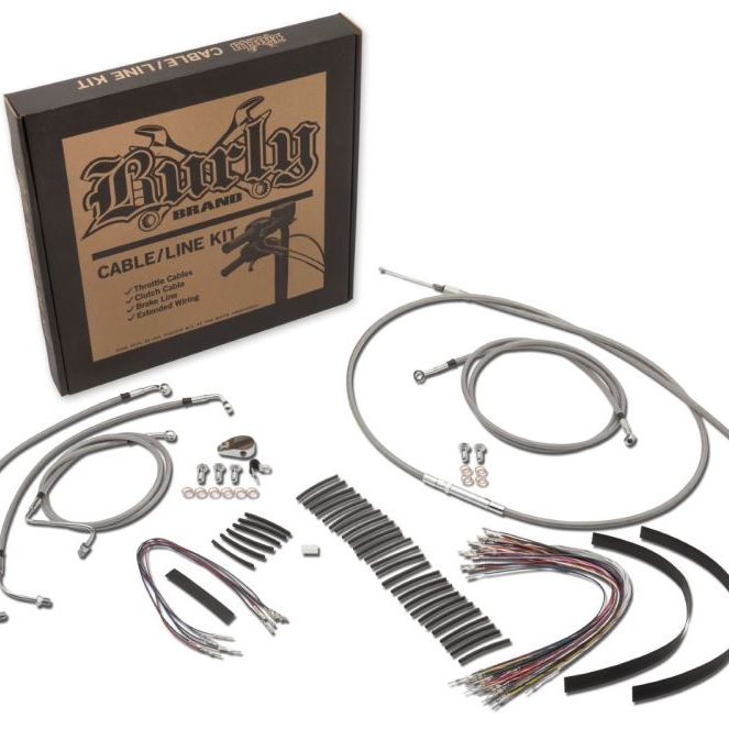 Burly Brand B30-1080 - BURB30-1080 - Burly Brand Control Kit 16in - Stainless Steel - Shipped in Europe - Tuningsupply.com