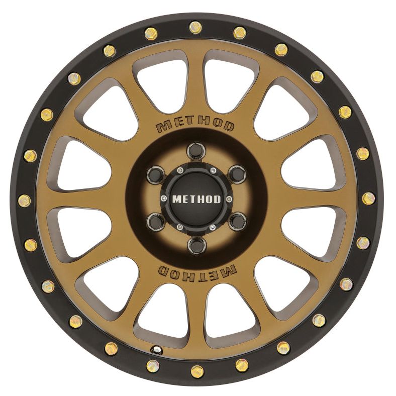 Method Wheels MR30578560900 - MRWMR30578560900 - Method MR305 NV 17x8.5 0mm Offset 6x5.5 108mm CB Method Bronze/Black Street Loc Wheel - Shipped in Europe - Tuningsupply.com
