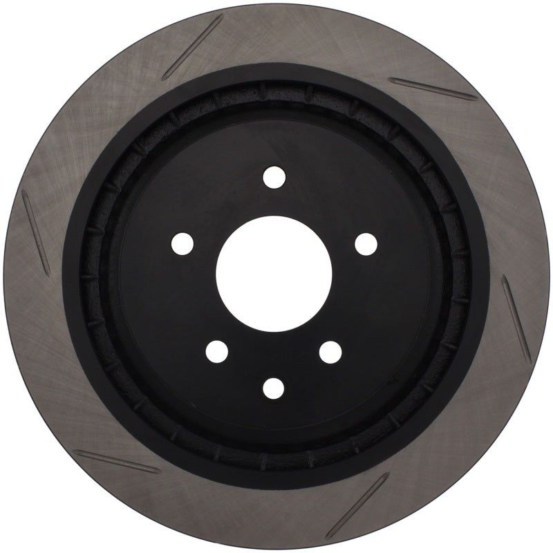 Stoptech 126.42101SR - STO126.42101SR - StopTech Power Slot Nissan 370z / Infiniti G37 SportStop Slotted Rear Right Rotor - Shipped in Europe - Tuningsupply.com