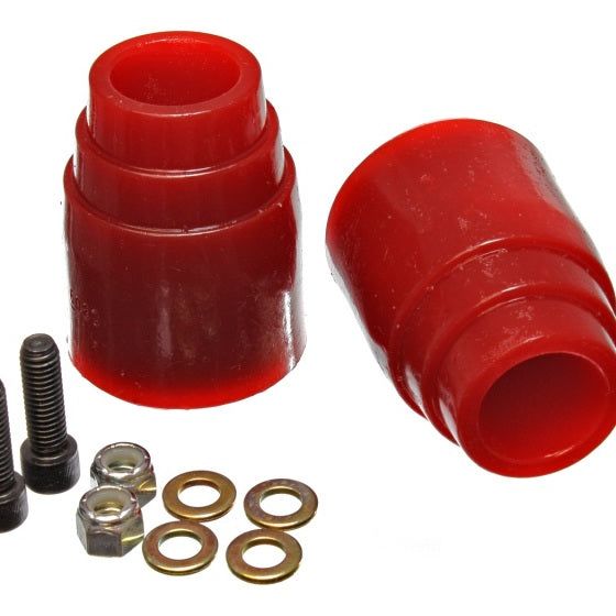 Energy Suspension 9.9155R - ENG9.9155R - Energy Suspension 00-04 Ford Excursion Red Rear Axle Bump Stop Set - Shipped in Europe - Tuningsupply.com