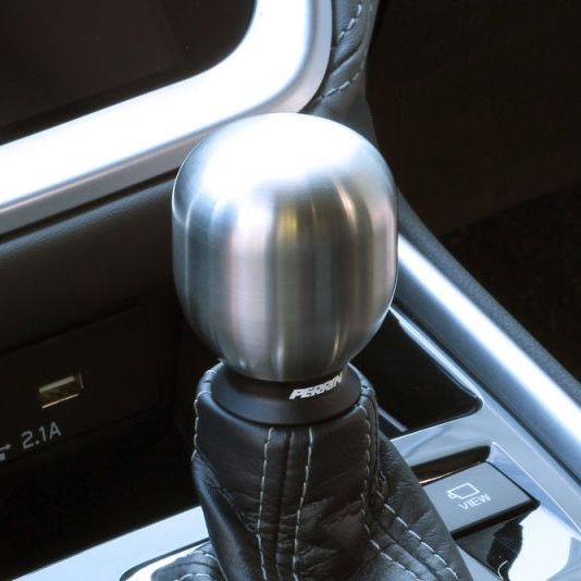 Perrin Performance PSP-INR-141-2 - PERPSP-INR-141-2 - PERRIN 22-25 Subaru WRX & 20-25 Outback/Ascent/Legacy (CVT ONLY) SS Shift Knob - Barrel Style - Shipped in Europe - Tuningsupply.com