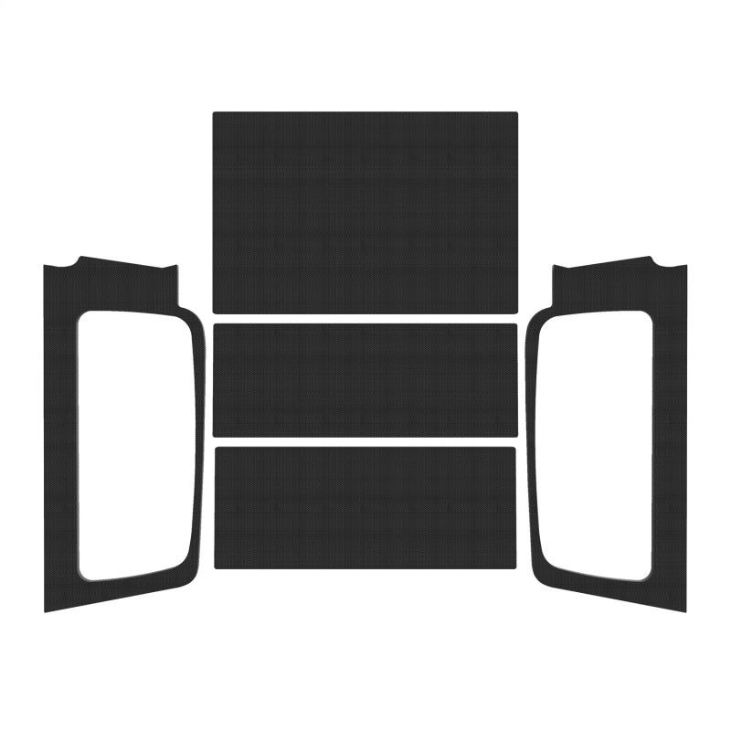 DEI 50601 - DEI50601 - DEI 04-06 Jeep Wrangler LJ Unliminted Headliner Complete Kit - Black - Shipped in Europe - Tuningsupply.com