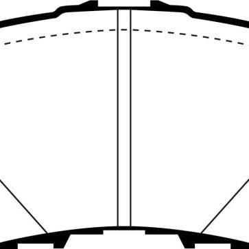 EBC DP43033R - EBCDP43033R - EBC 14+ Mazda 3 2.0 (Mexico Build) Yellowstuff Front Brake Pads - Shipped in Europe - Tuningsupply.com