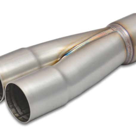 Vibrant 10351 - VIB10351 - Vibrant 2-1 SS Merge Collectors (1-5/8in Inlet Slipover ID 2in Outlet OD) - Sold Individually - Shipped in Europe - Tuningsupply.com