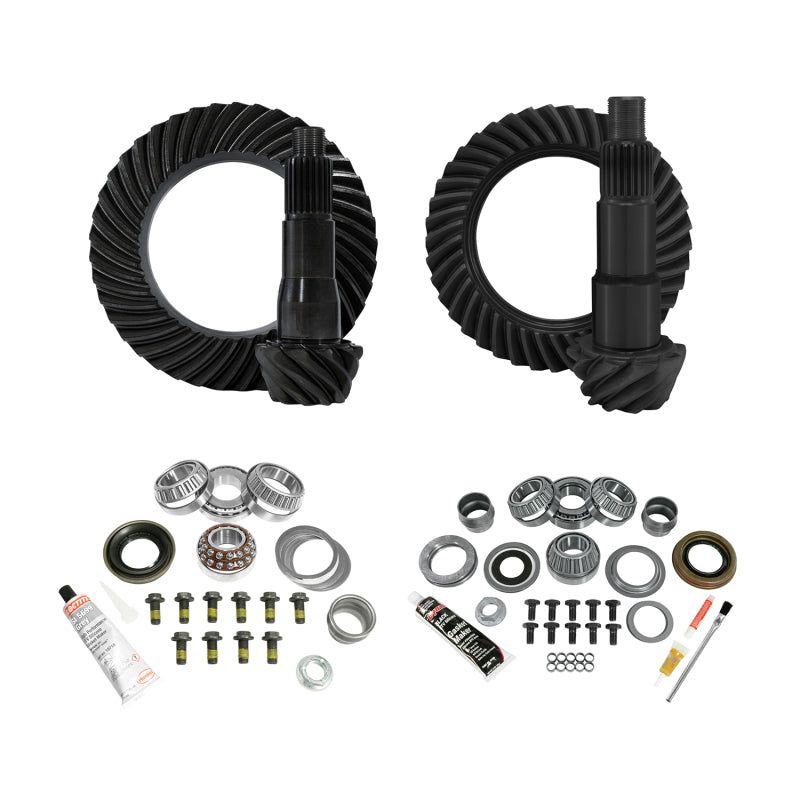 Yukon Gear & Axle YGK073 - YUKYGK073 - Yukon Complete Gear and Kit Pkg. for JL Jeep Non-Rubicon w/ D35 Rear & D30 Front - 4:56 Gear Ratio - Shipped in Europe - Tuningsupply.com