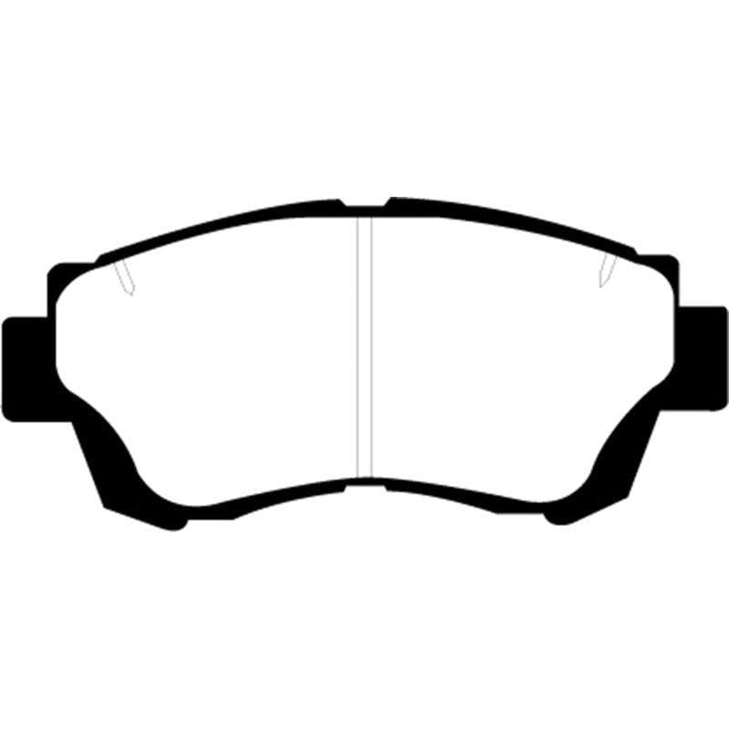 EBC DP4874R - EBCDP4874R - EBC 92-96 Lexus ES300 3.0 Yellowstuff Front Brake Pads - Shipped in Europe - Tuningsupply.com