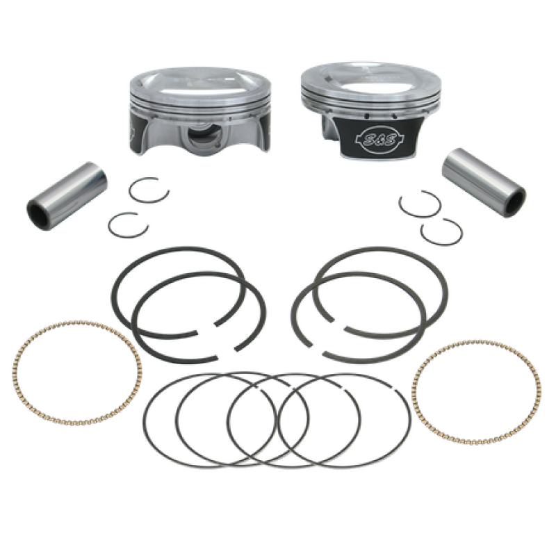 S&S Cycle 940-0067 - SSC940-0067 - S&S Cycle 2017+ M8 Models 4.320in Bore Piston Ring Set - 2 Pack - Shipped in Europe - Tuningsupply.com