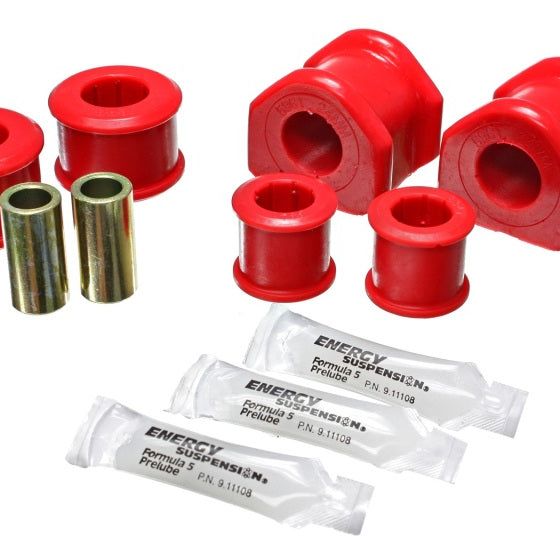 Energy Suspension 4.5195R - ENG4.5195R - Energy Suspension 11-13 Ford Mustang Red 24mm Rear Sway Bar Bushings - Shipped in Europe - Tuningsupply.com