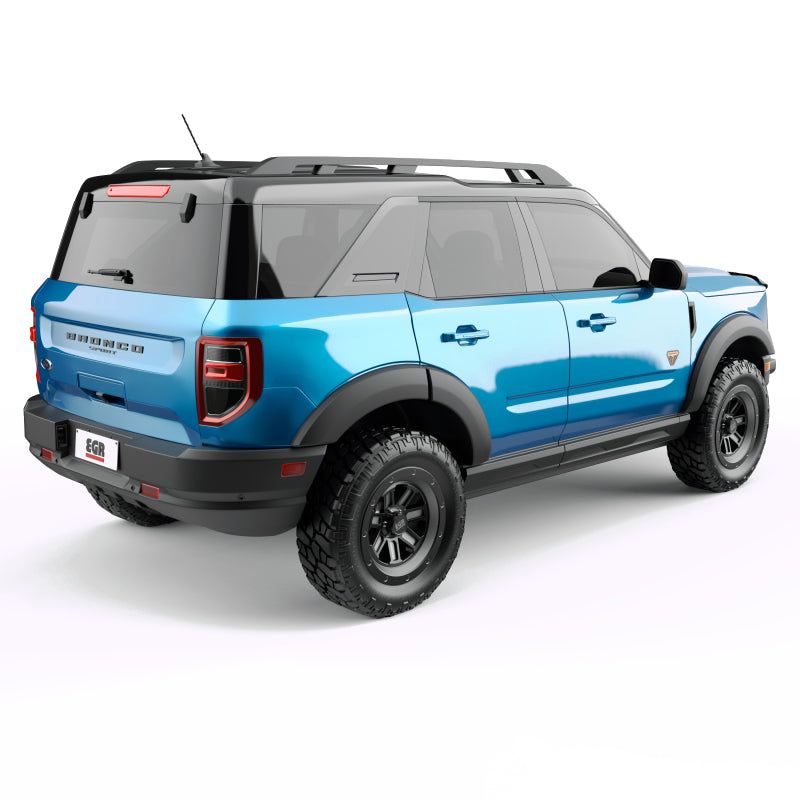 EGR 753564 - EGR753564 - EGR 21-23 Ford Bronco Sport (Sport Utility) EGR Rugged Look Fender Flares (Set of 4) - Smooth Matte - Shipped in Europe - Tuningsupply.com