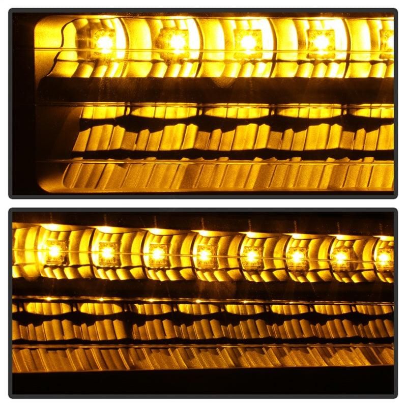 SPYDER 5069542 - SPY5069542 - xTune 92-94 Blazer Full Size Corner/LED Bumper Headlights Black HD-JH-CCK88-LED-AM-BK-SET - Shipped in Europe - Tuningsupply.com