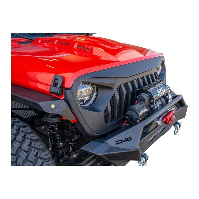 DV8 Offroad GRJL-01 - DVEGRJL-01 - DV8 Offroad 2018+ Jeep JL/ Gladiator Angry Grill - Shipped in Europe - Tuningsupply.com